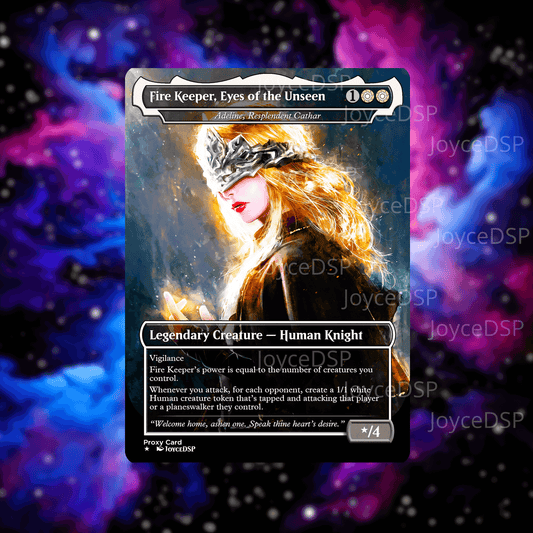 Adeline (Fire Keeper) Proxy Card - High-Quality MTG Proxies