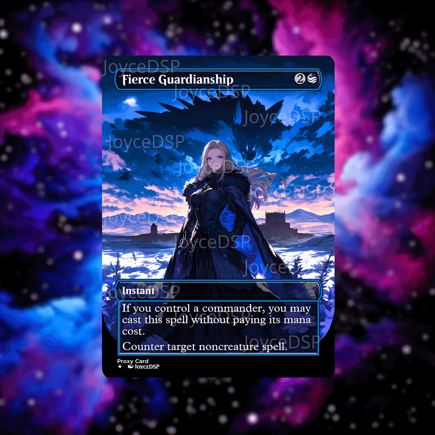 Fierce Guardianship Proxy Card - High-Quality MTG Proxies
