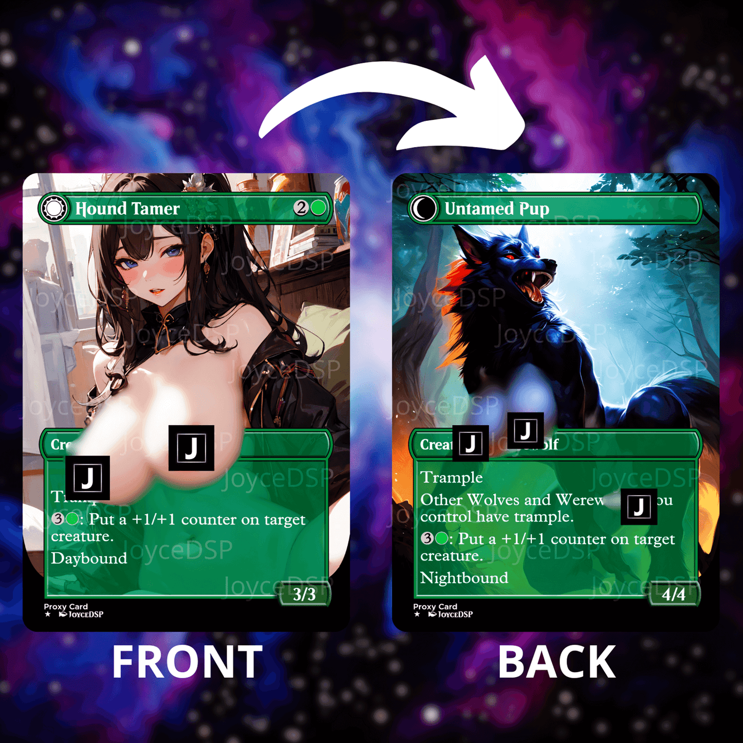 Hound Tamer Proxy Card - High-Quality MTG Proxies - Joyce Proxy