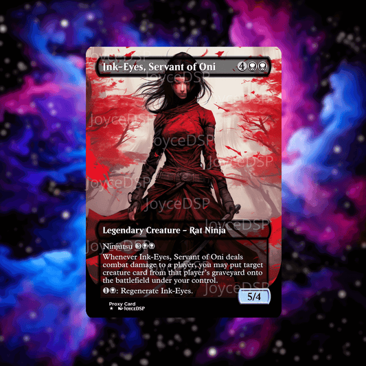 Ink-Eyes, Servant of Oni Proxy Card - High-Quality MTG Proxies