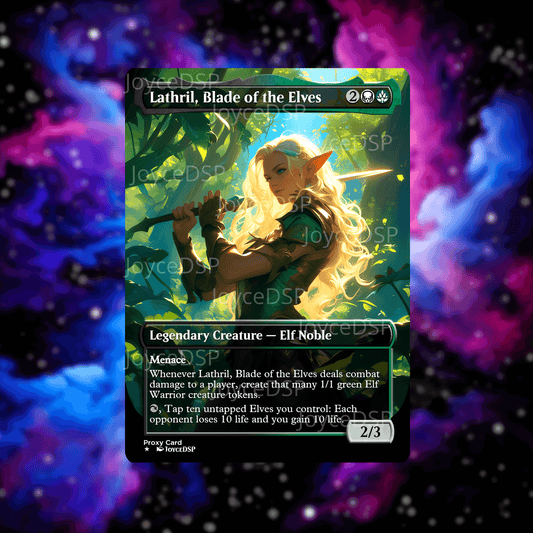 Lathril, Blade of the Elves Proxy Card - High-Quality MTG Proxies