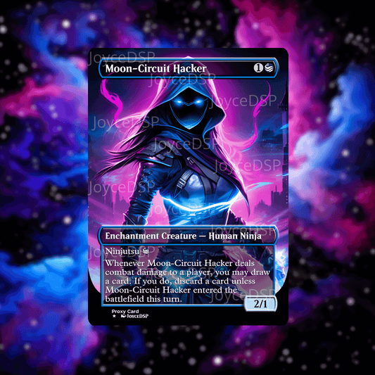 Moon-Circuit Hacker Proxy Card - High-Quality MTG Proxies