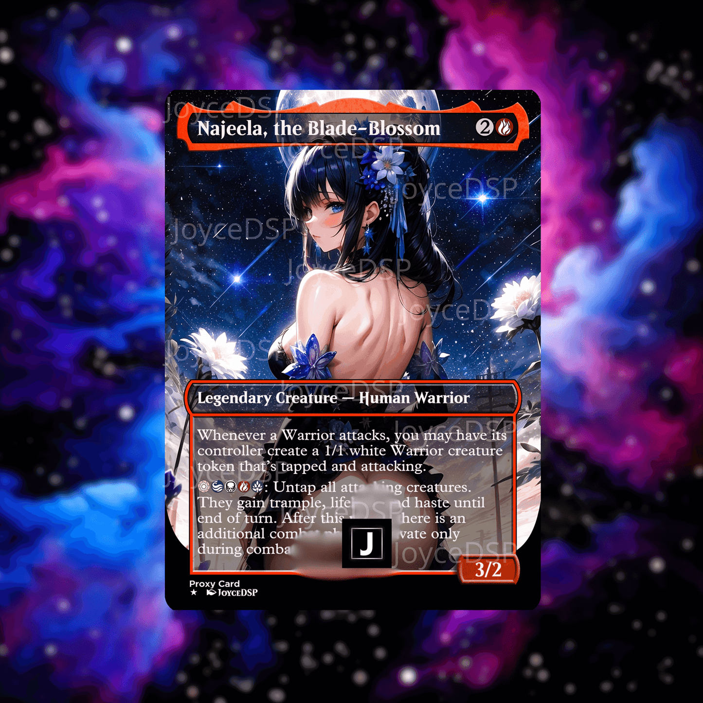 Najeela, the Blade-Blossom Proxy Card - High-Quality MTG Proxies