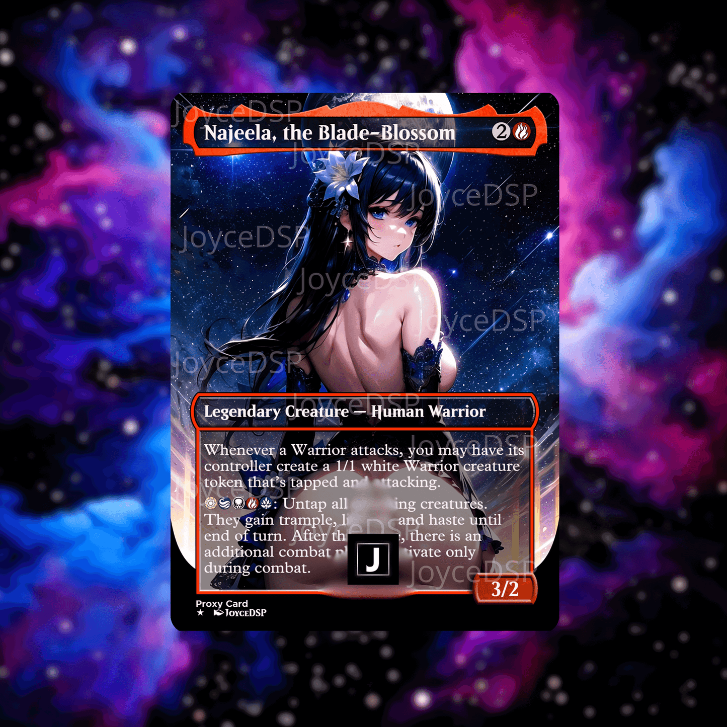 Najeela, the Blade-Blossom Proxy Card - High-Quality MTG Proxies