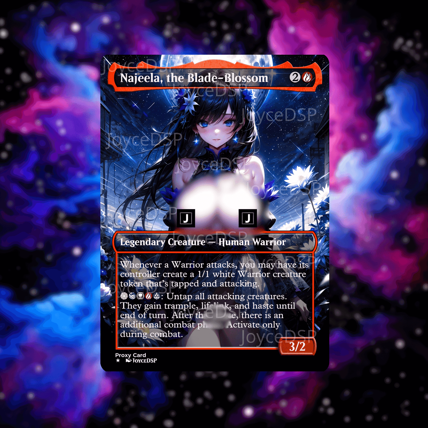Najeela, the Blade-Blossom Proxy Card - High-Quality MTG Proxies