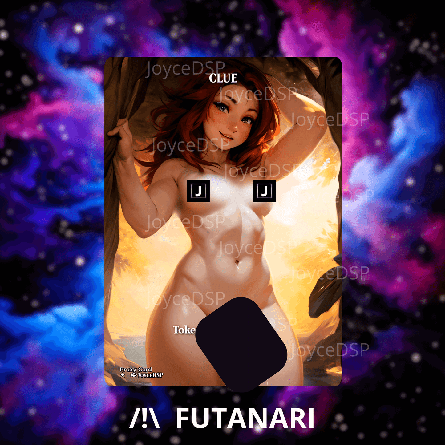 Token Clue (Futa) Proxy Card - High-Quality MTG Proxies