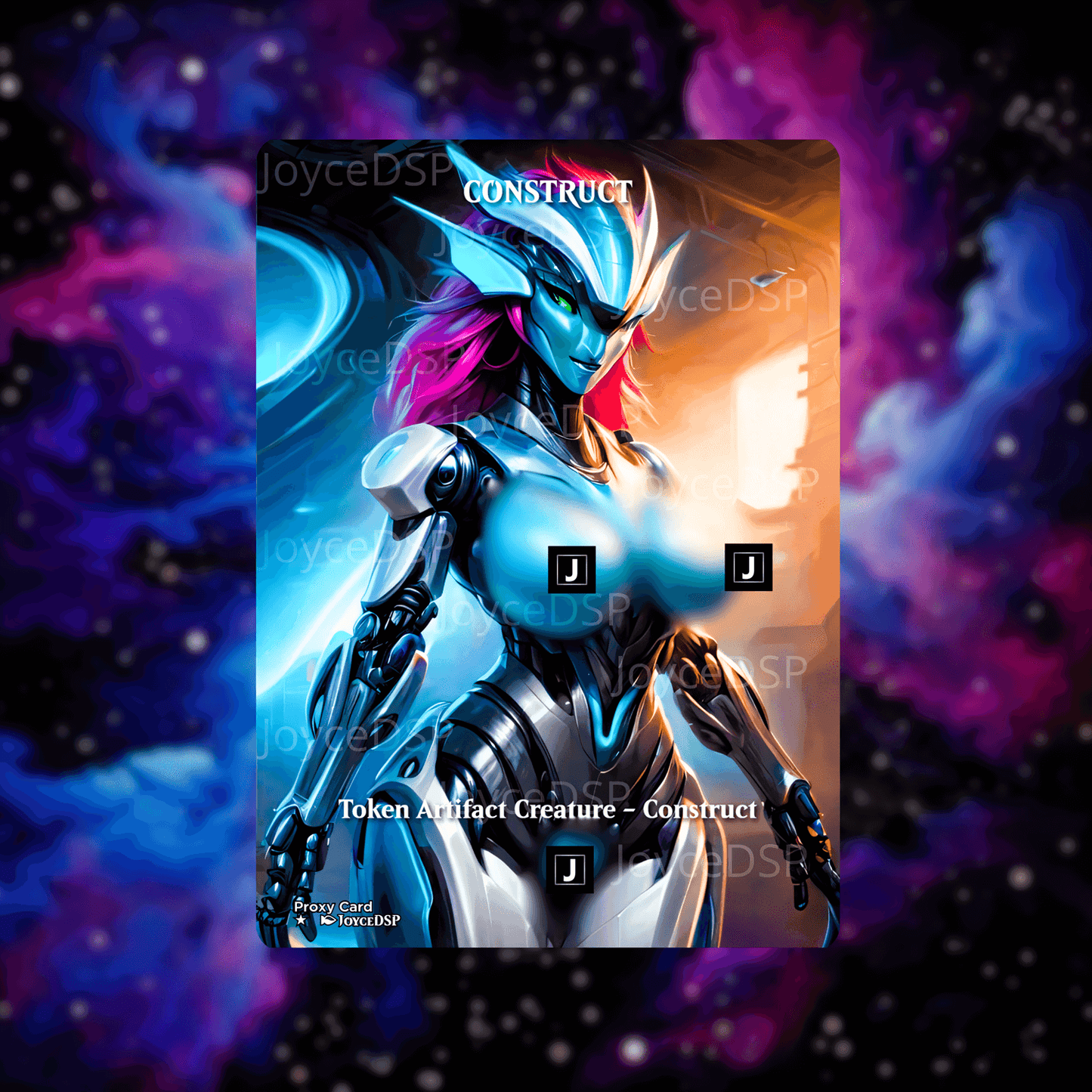 Token Construct Proxy Card - High-Quality MTG Proxies