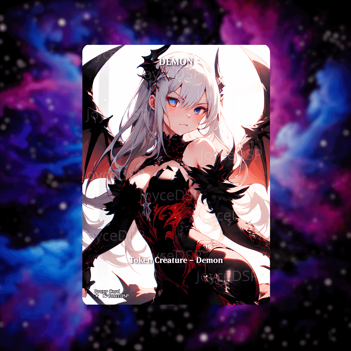 Token Demon Proxy Card - High-Quality MTG Proxies