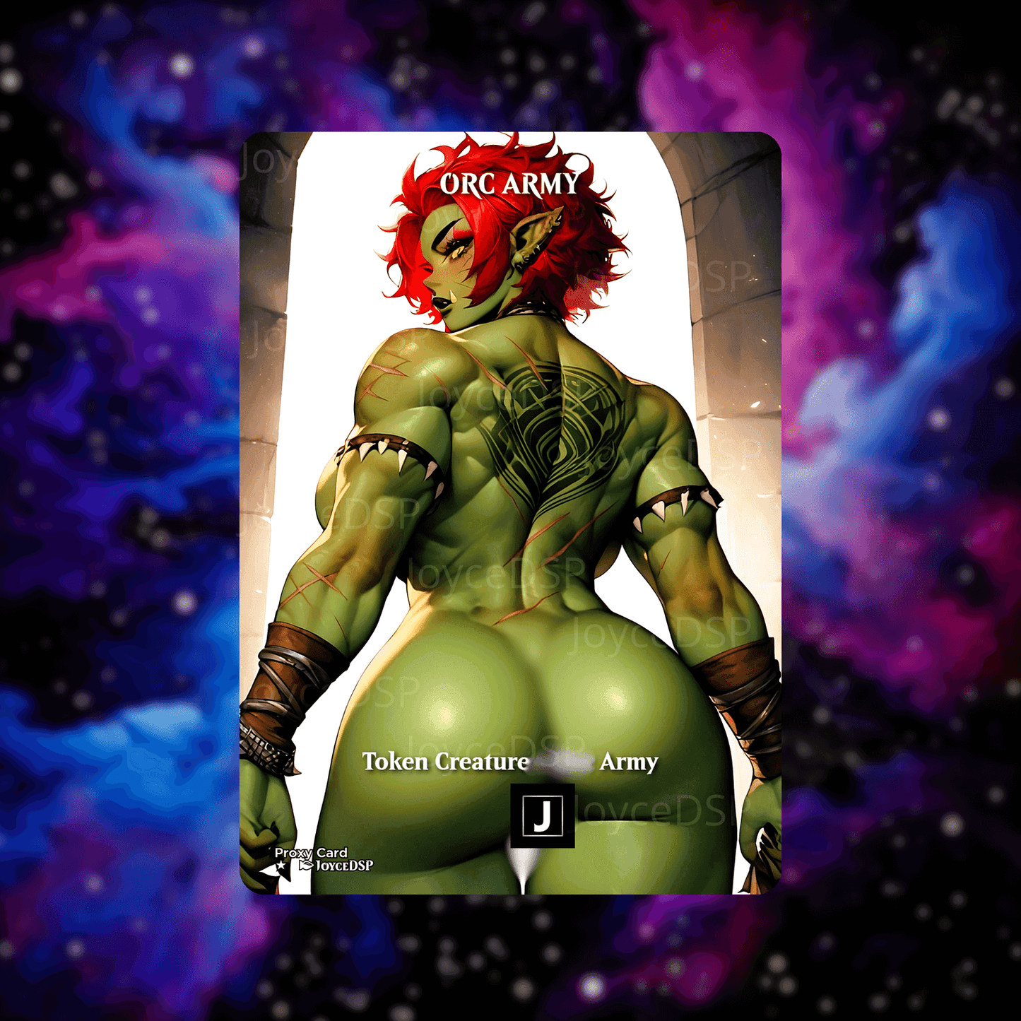 Token Orc Army Proxy Card - High-Quality MTG Proxies