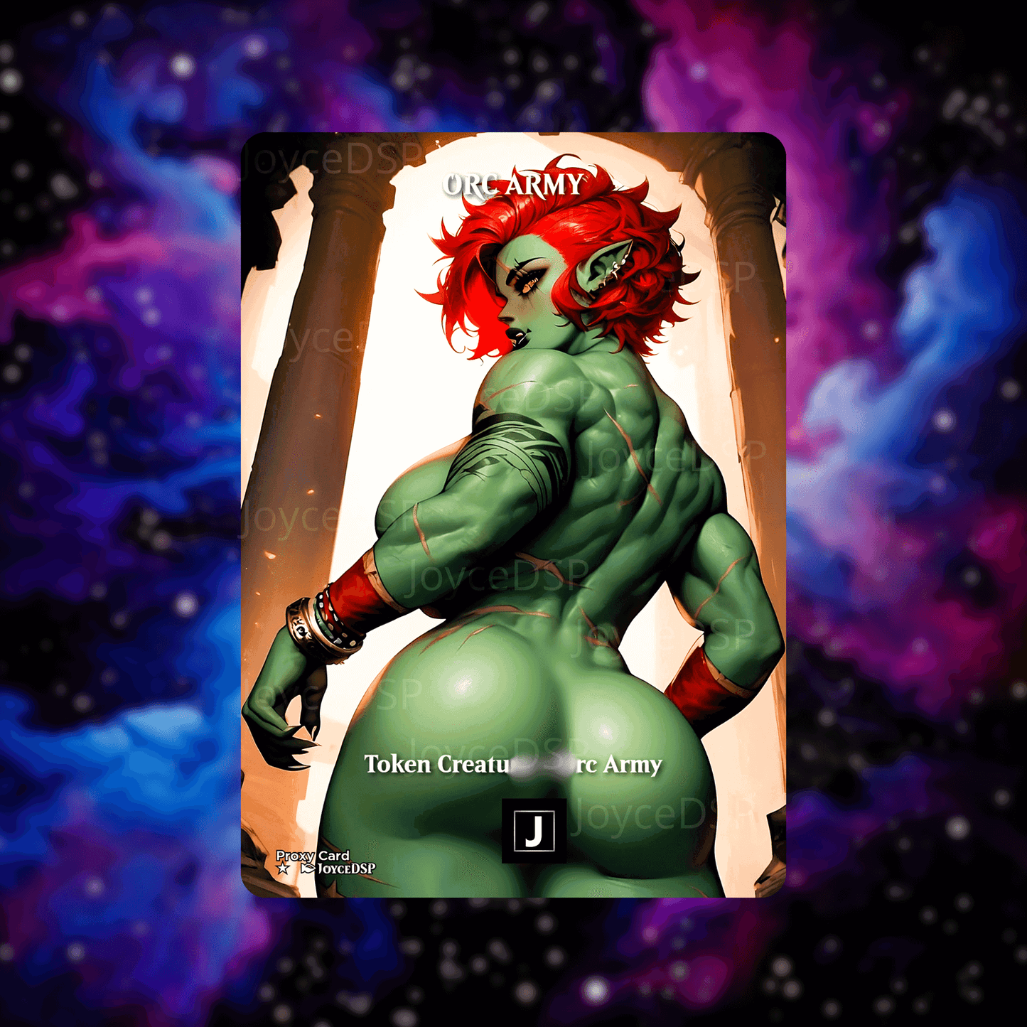 Token Orc Army Proxy Card - High-Quality MTG Proxies