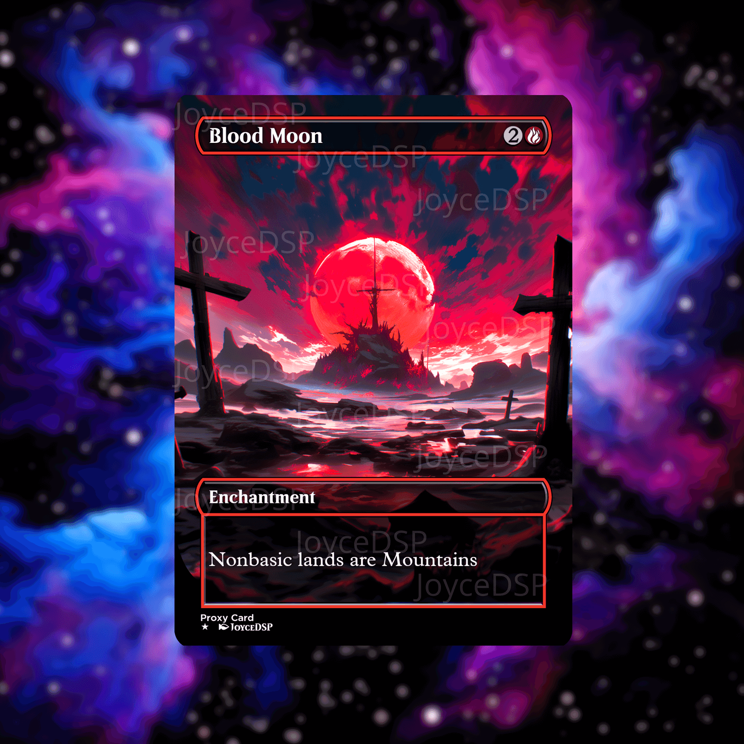 Blood Moon Proxy Card - High-Quality MTG Proxies - Joyce Proxy