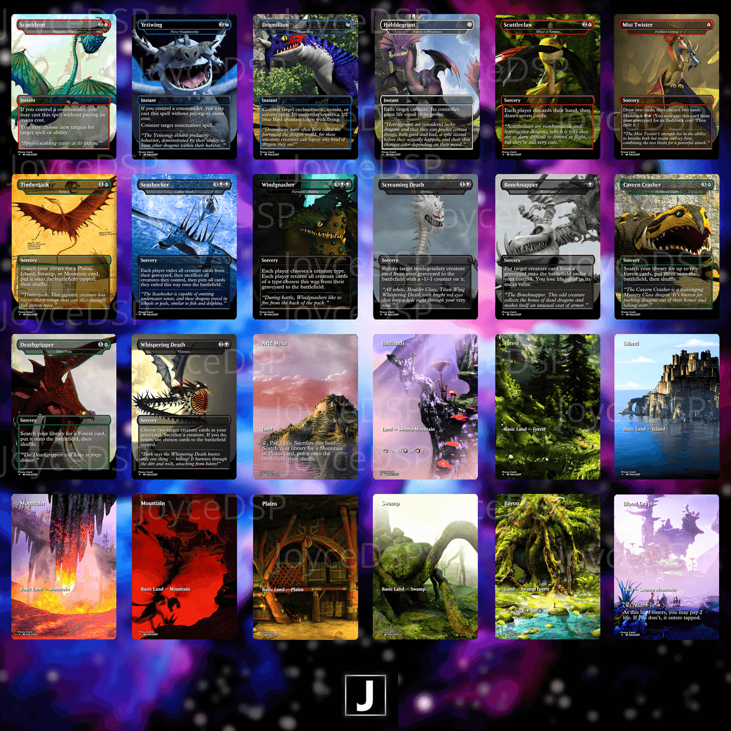 How to train your dragon Proxy Deck - High-Quality MTG Proxies