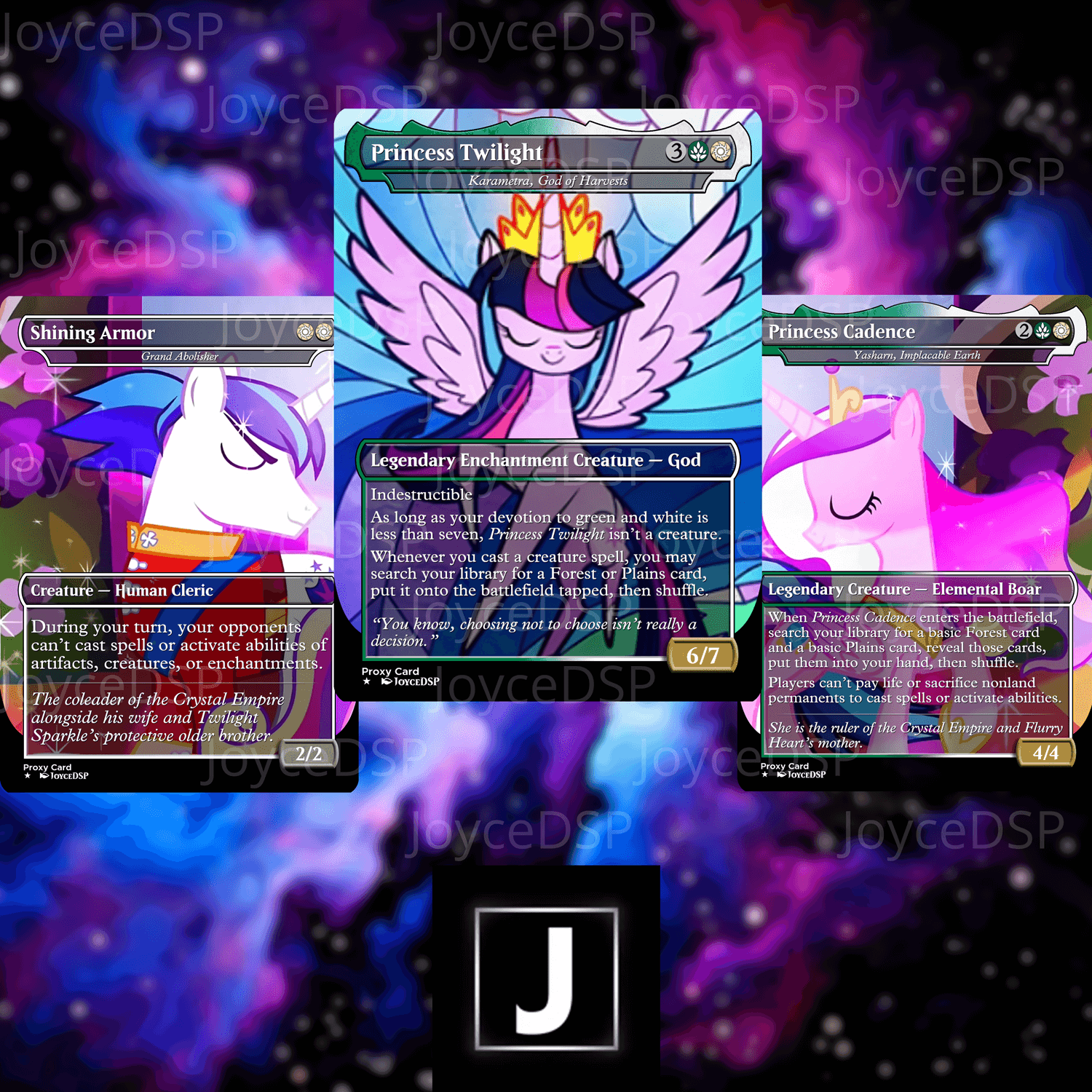 My Little Pony Proxy Deck - High-Quality MTG Proxies - Joyce Proxy