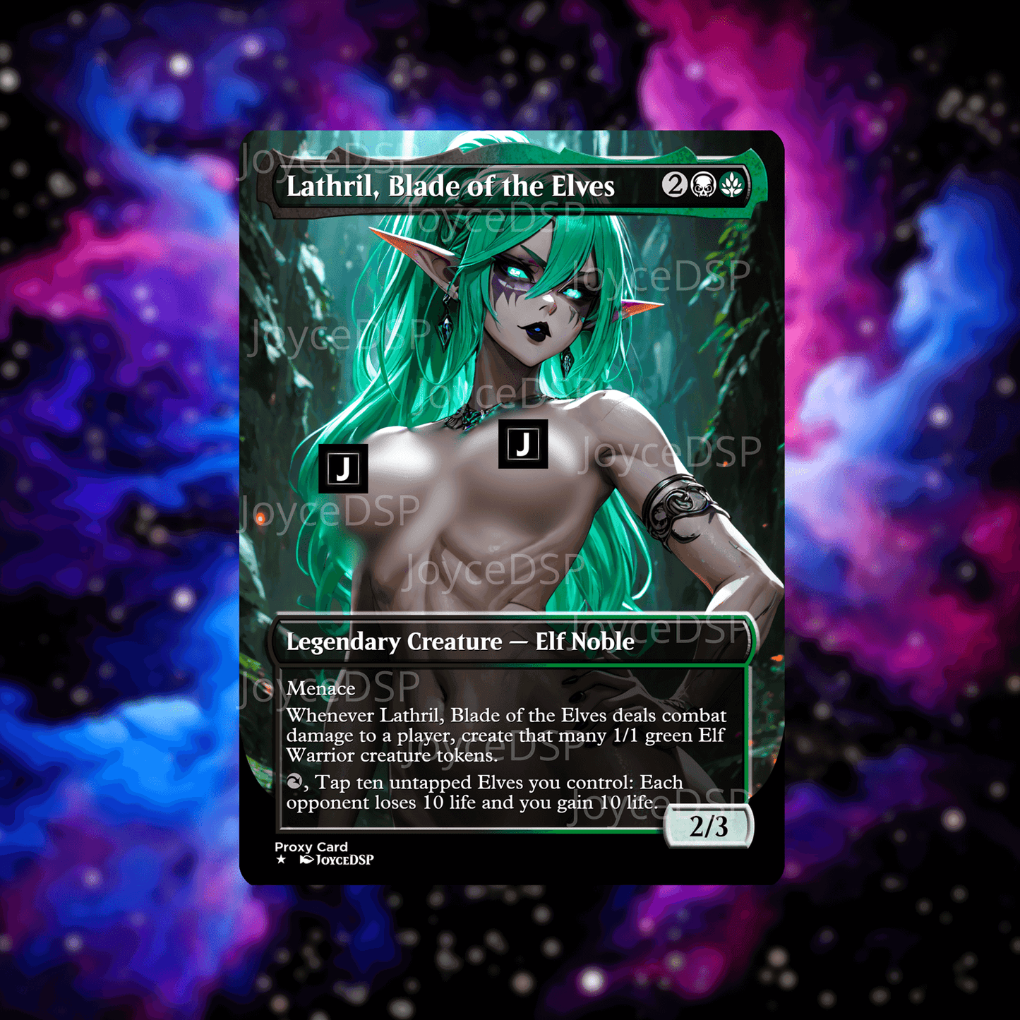 Lathril, Blade of the Elves Proxy Card - High-Quality MTG Proxies
