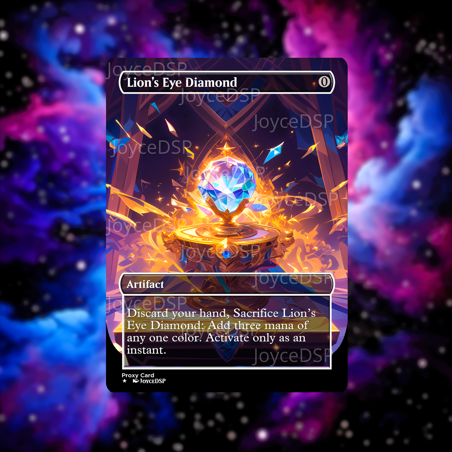 Lion’s Eye Diamond Proxy Card - High-Quality MTG Proxies