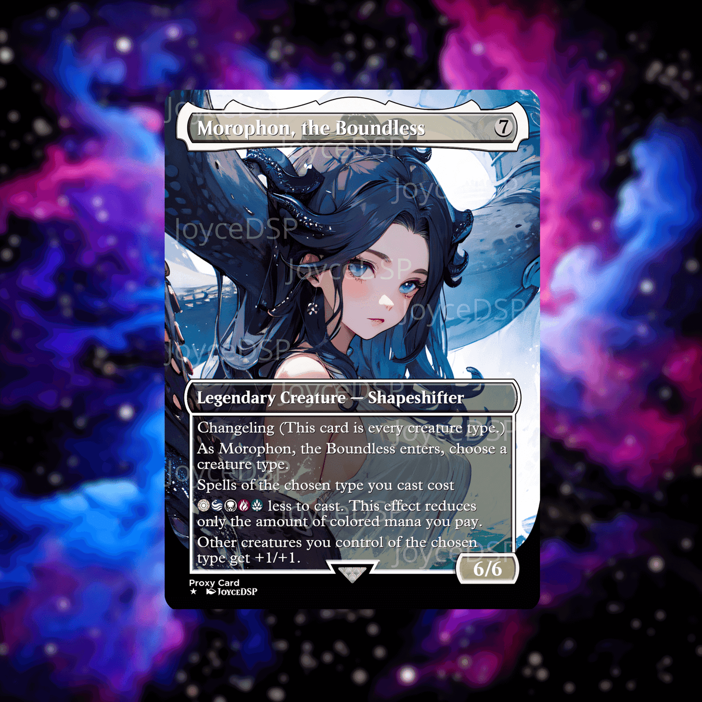 Morophon, the Boundless Proxy Card - High-Quality MTG Proxies