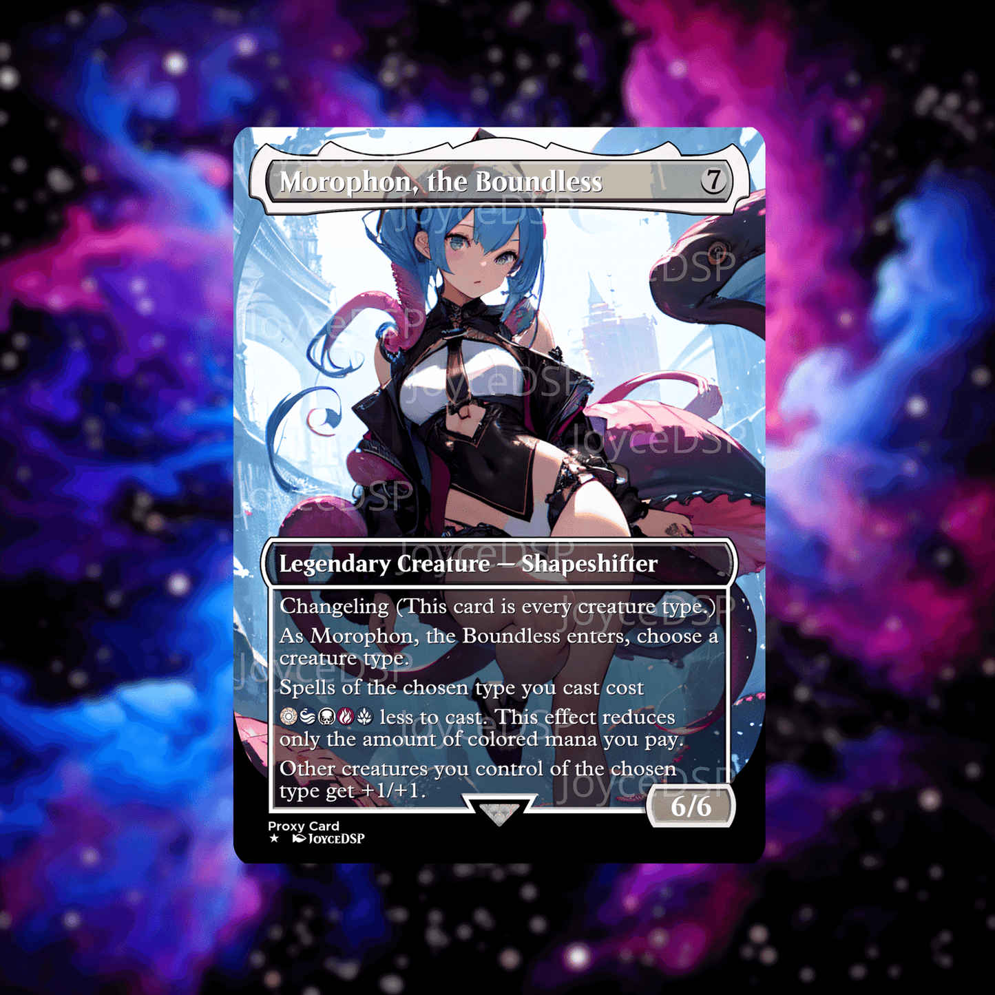 Morophon, the Boundless Proxy Card - High-Quality MTG Proxies
