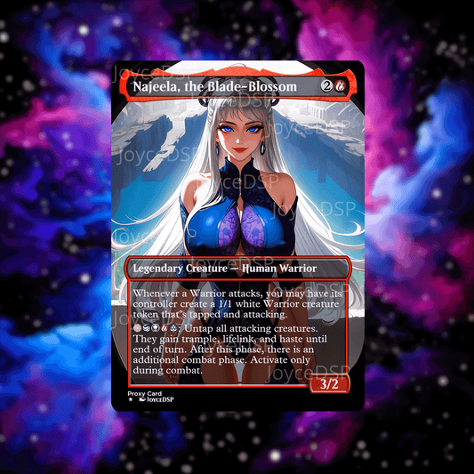 Najeela, the Blade-Blossom Proxy Card - High-Quality MTG Proxies