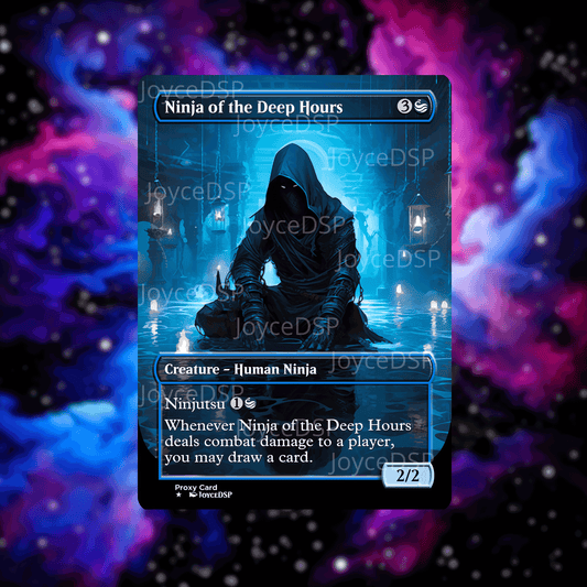 Ninja of the Deep Hours Proxy Card - High-Quality MTG Proxies