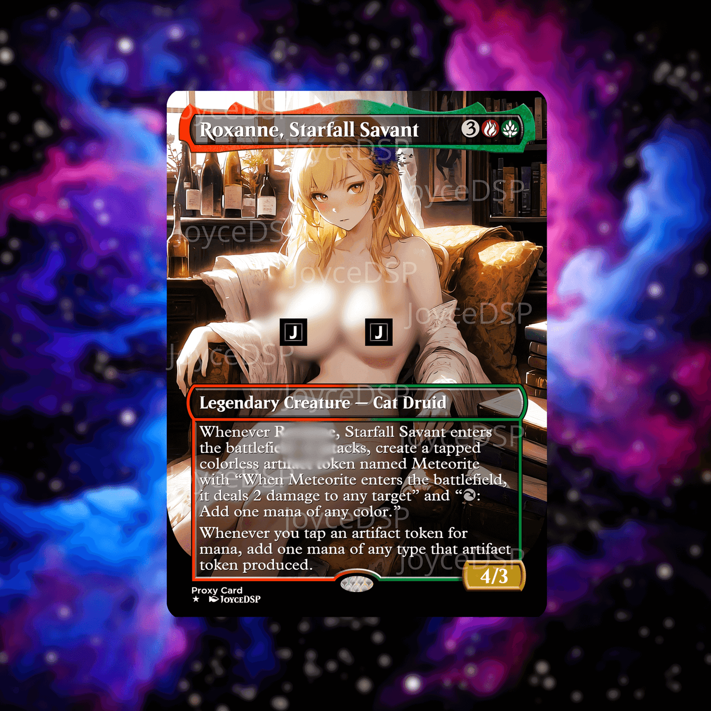Roxanne, Starfall Savant Proxy Card - High-Quality MTG Proxies