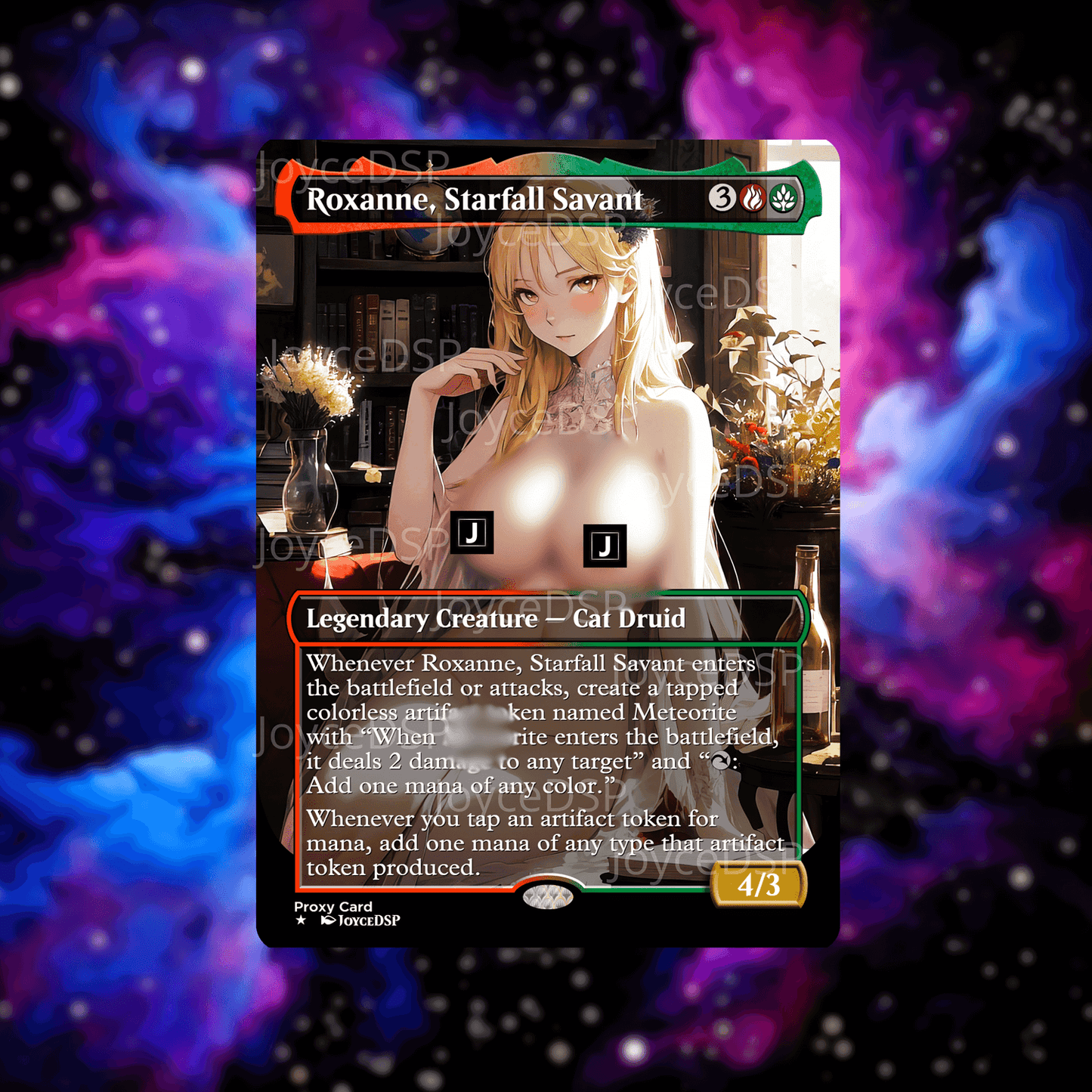 Roxanne, Starfall Savant Proxy Card - High-Quality MTG Proxies