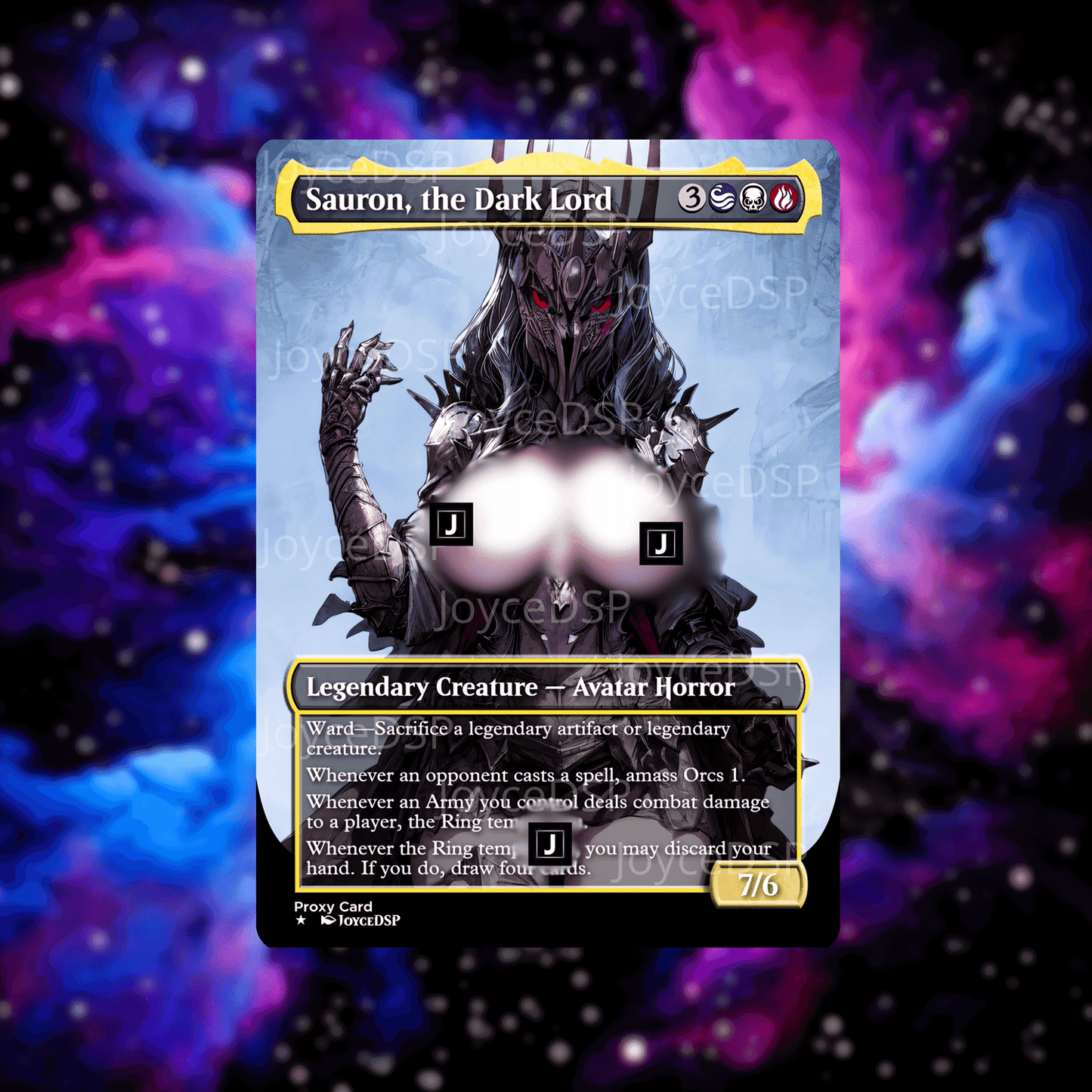 Sauron, the Dark Lord Proxy Card - High-Quality MTG Proxies