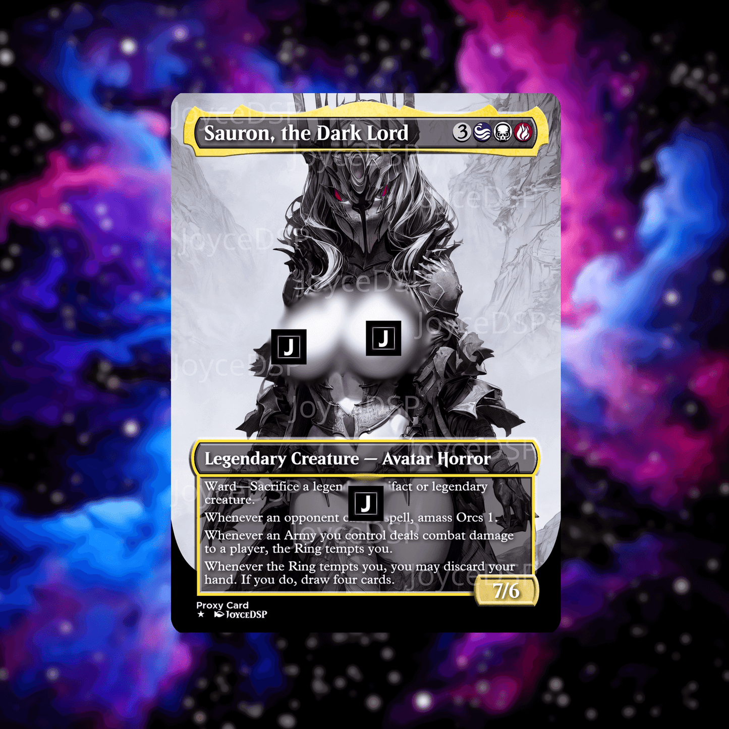 Sauron, the Dark Lord Proxy Card - High-Quality MTG Proxies