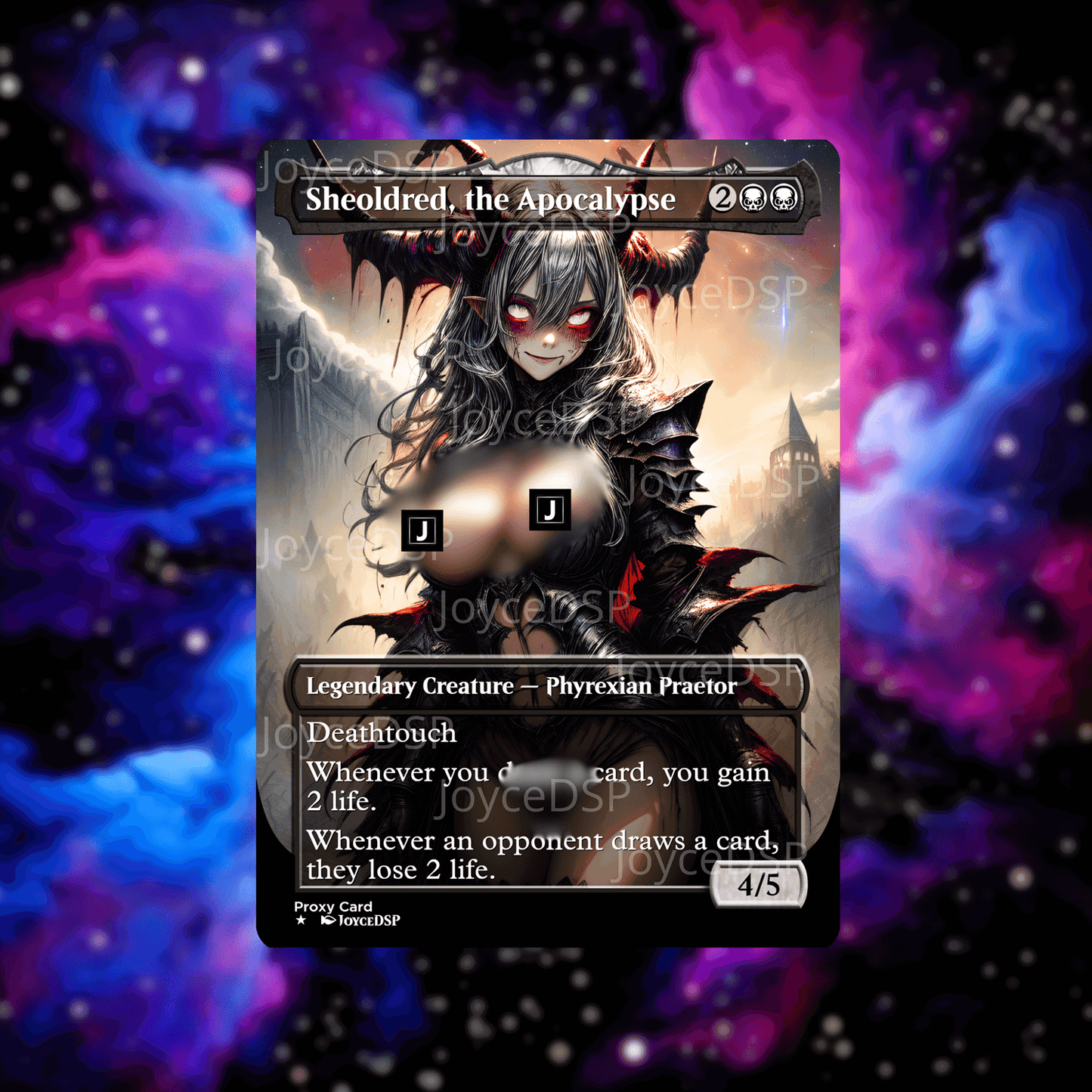 Sheoldred, the Apocalypse Proxy Card - High-Quality MTG Proxies