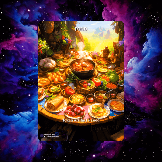Token Food Proxy Card - High-Quality MTG Proxies