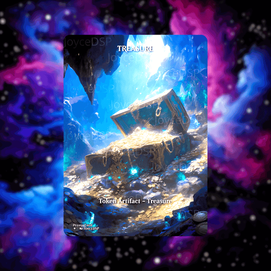 Token Treasure Proxy Card - High-Quality MTG Proxies